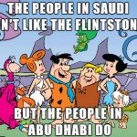 The People In Saudi Don’t Like The Flintstones 