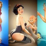 Disney Princesses As Pin Up Girls – 10 Pics 