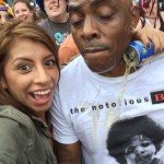 Girl Spills Drink On Coolio While Taking Selfie 