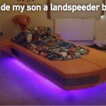 Landspeeder Bed