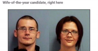   Relationship goals – Wife steals cop car with husband cuffed inside