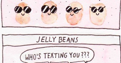 Cool vs Jelly Beans – comic  