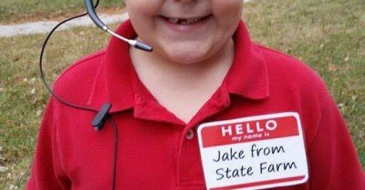 Jake from State Farm halloween costume  