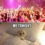 My Friends Tonight Vs Me Tonight – New Year’s Eve Meme 