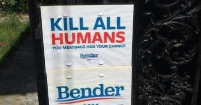 Kill All Humans Bender 2016