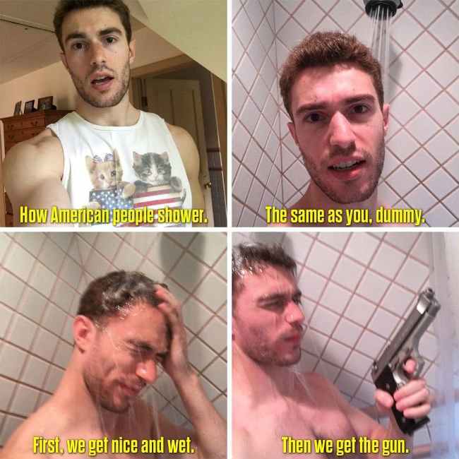 how-american-people-shower-meme