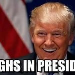 Laughs In President Trump Meme